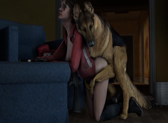 Video :Brown dog with big dog dick fucking a sexy babe
